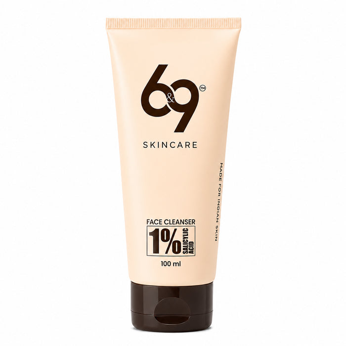 1% Salicylic Acid Face Cleanser for Acne | 6&9 Skincare